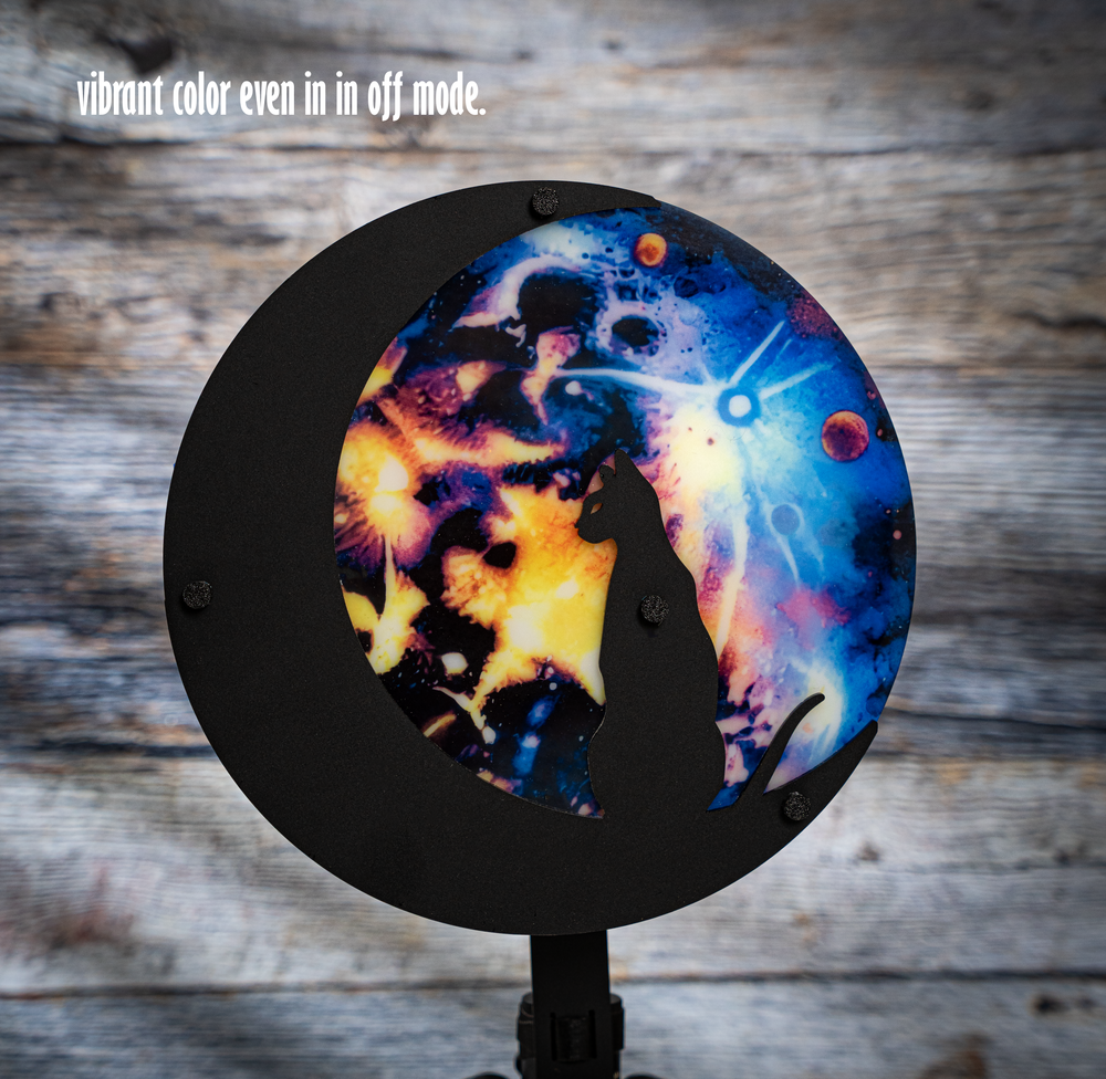 Cat in the Moon Tree Topper